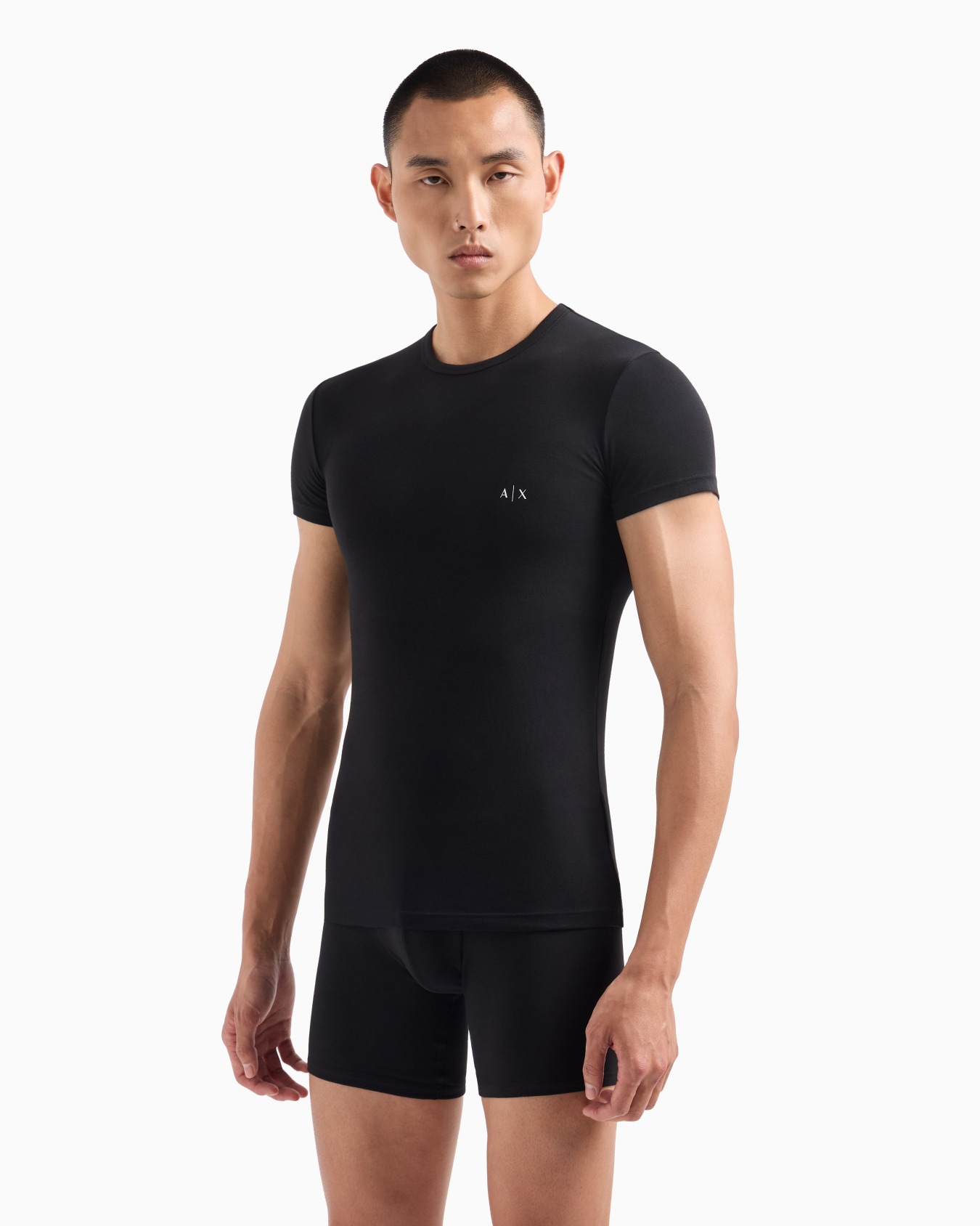 T-SHIRT NECK 2P, ARMANI EXCHANGE