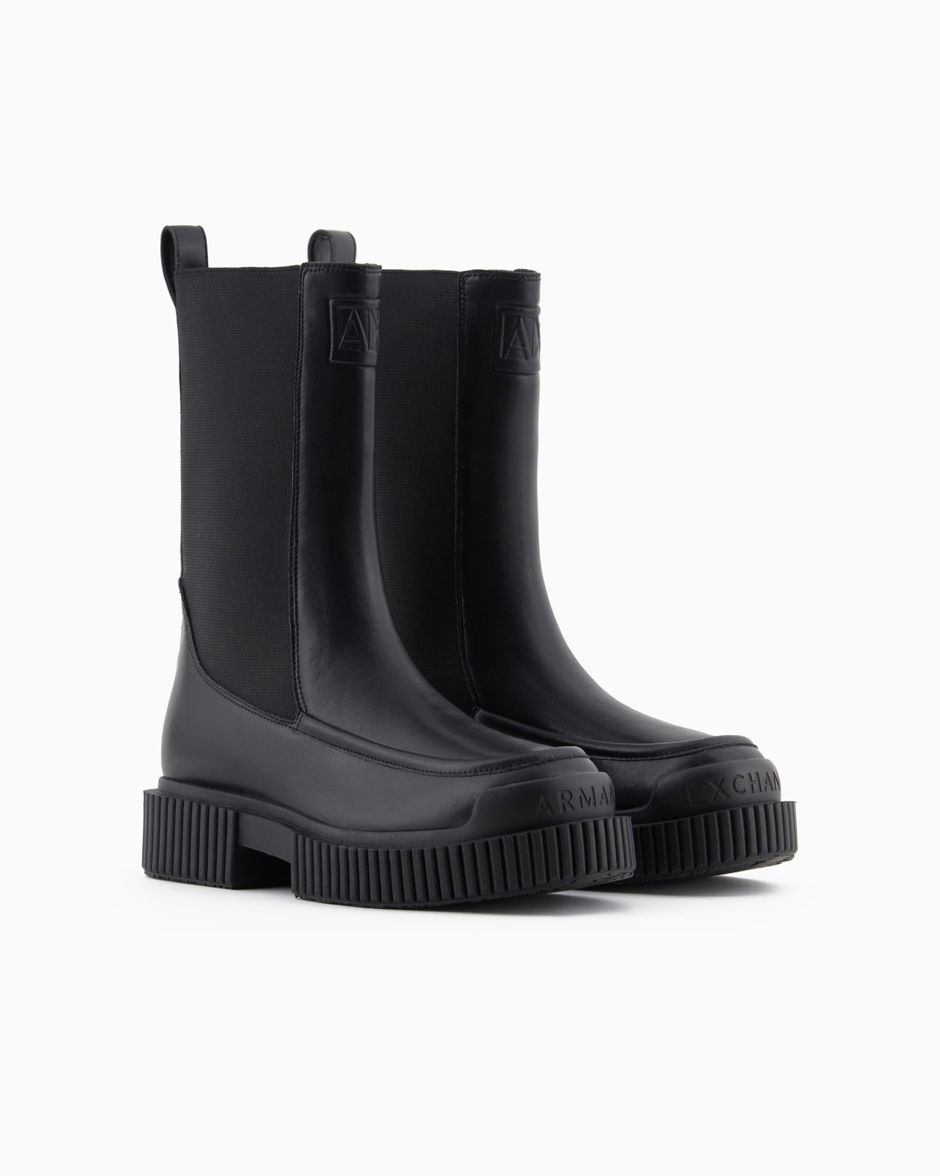 HALF BOOT SHINY ACTI, ARMANI EXCHANGE