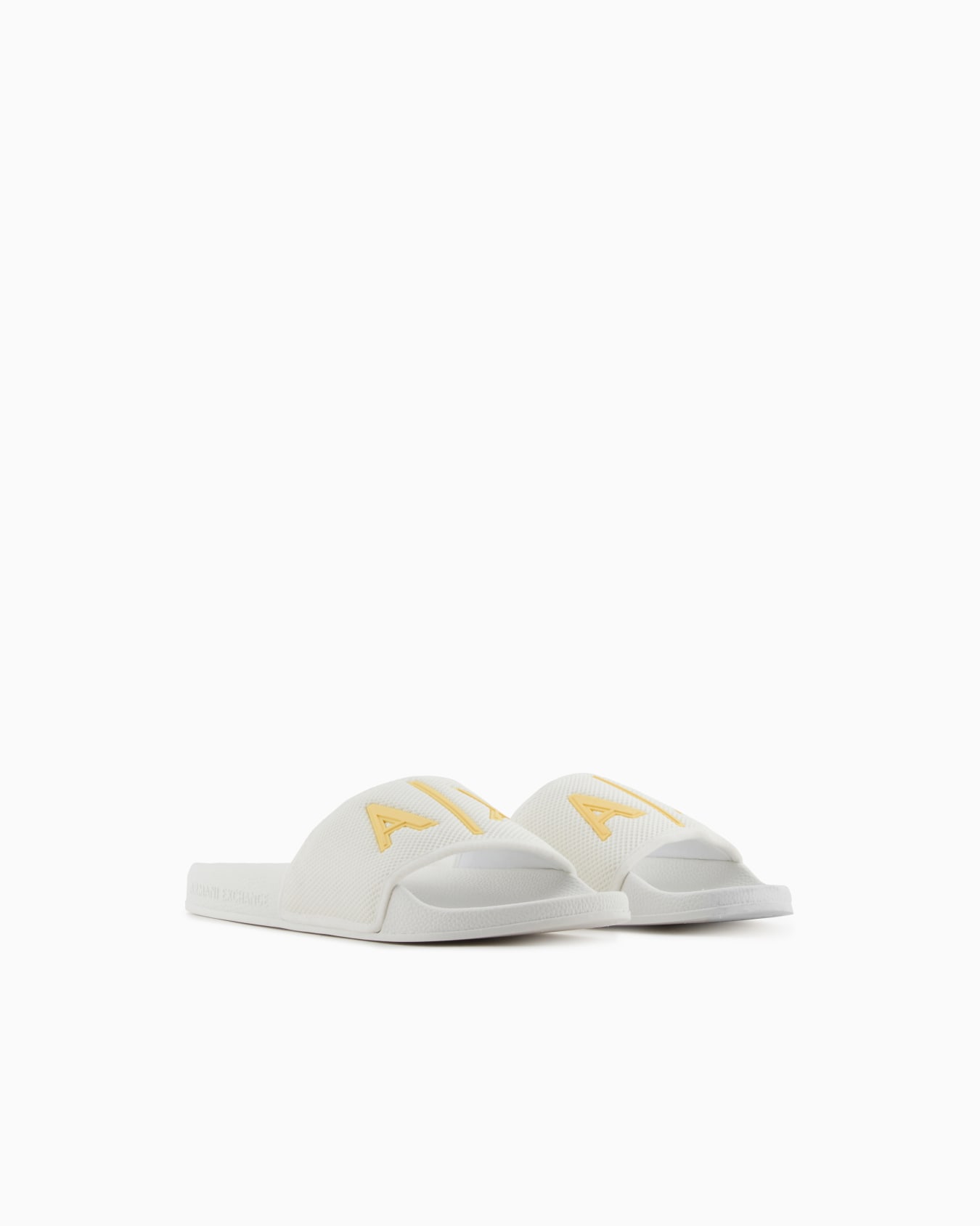 SANDAL KNIT+TPU LOGO, ARMANI EXCHANGE