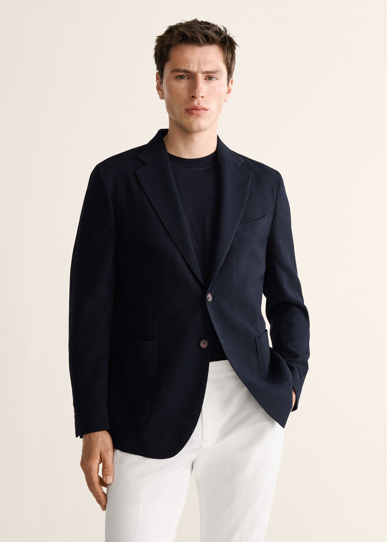 BLAZER AZURE, MANGO MAN
