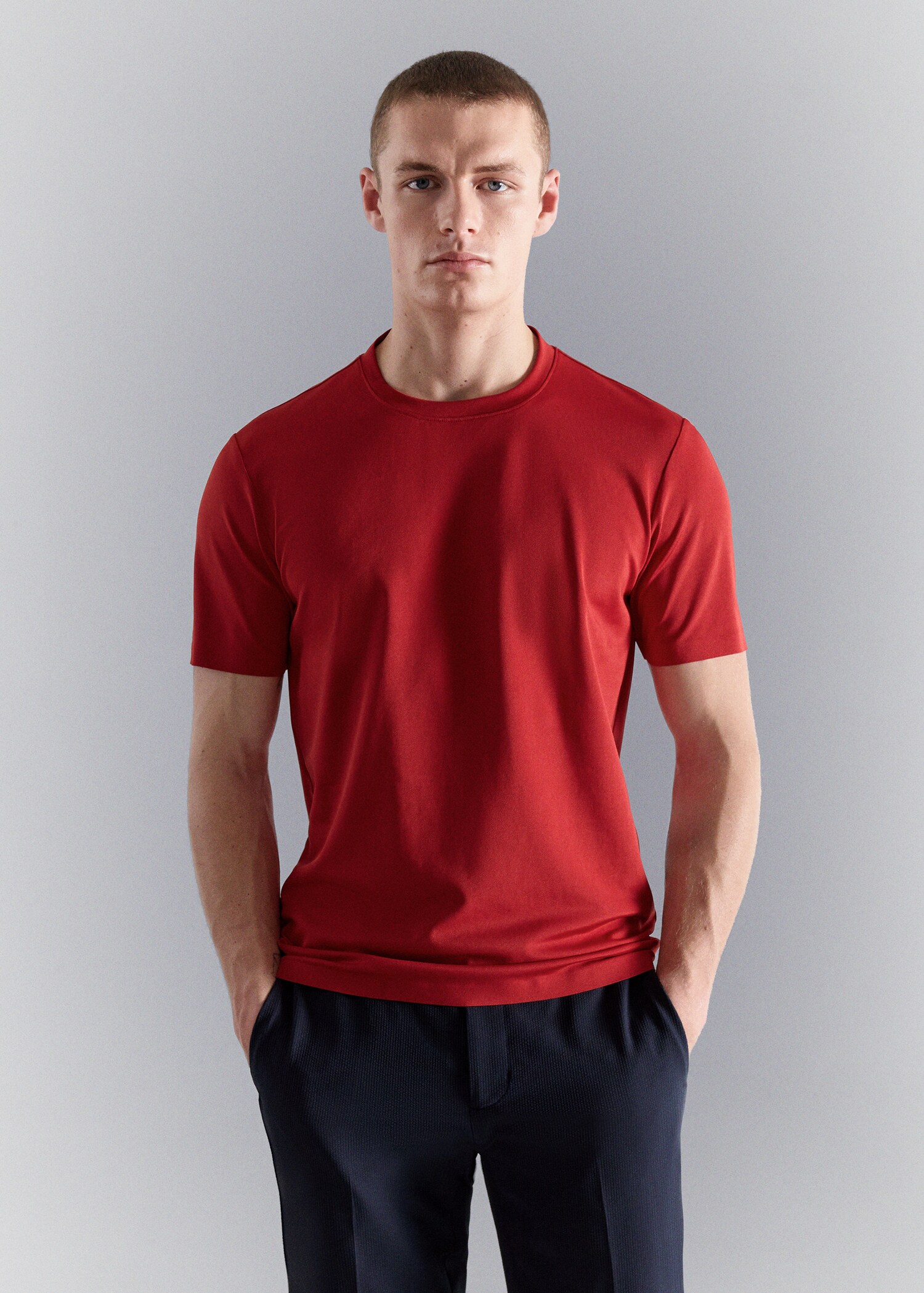 T-SHIRT ESCALA, MANGO MAN