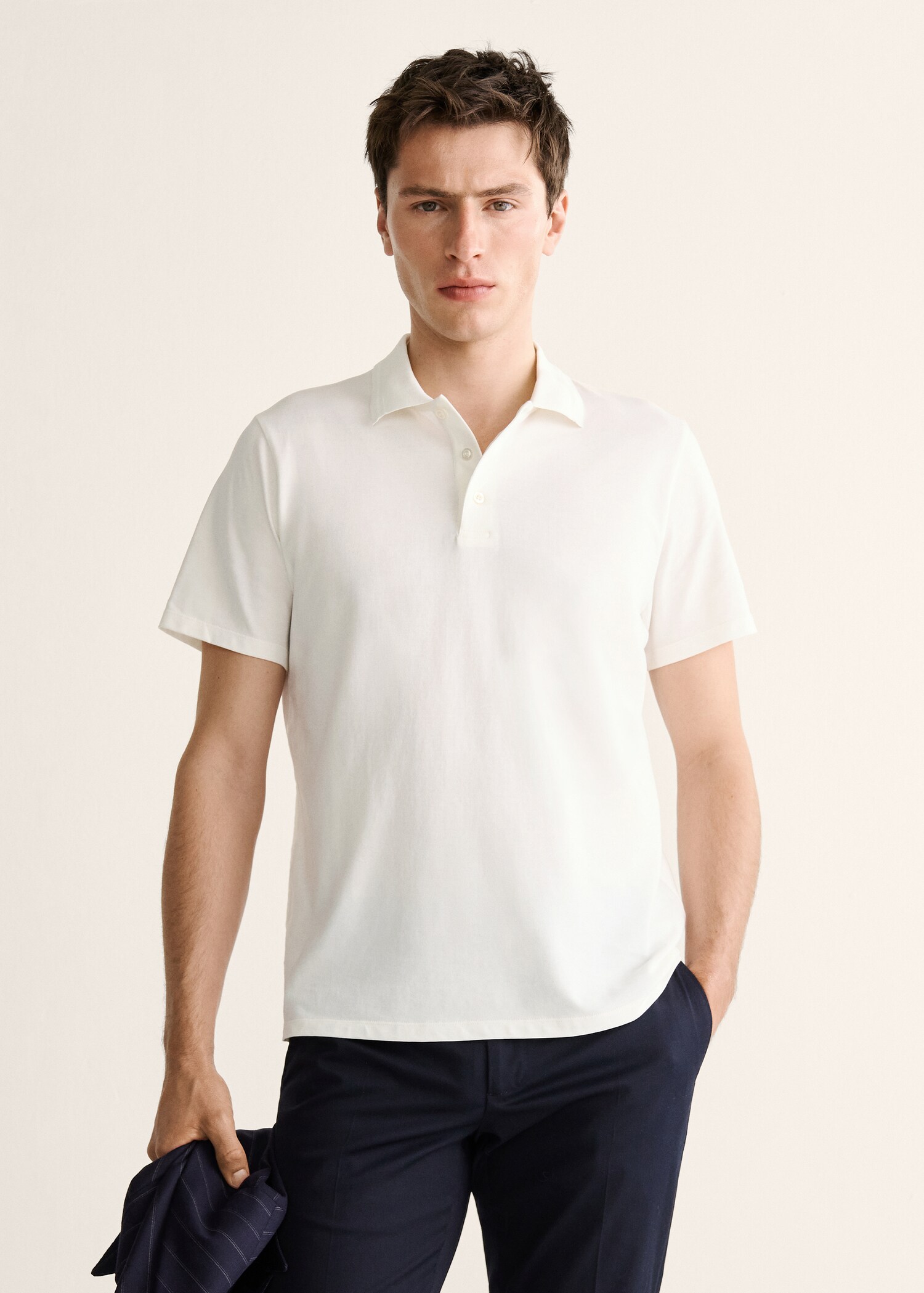 POLO SHIRT SEPIP, MANGO MAN