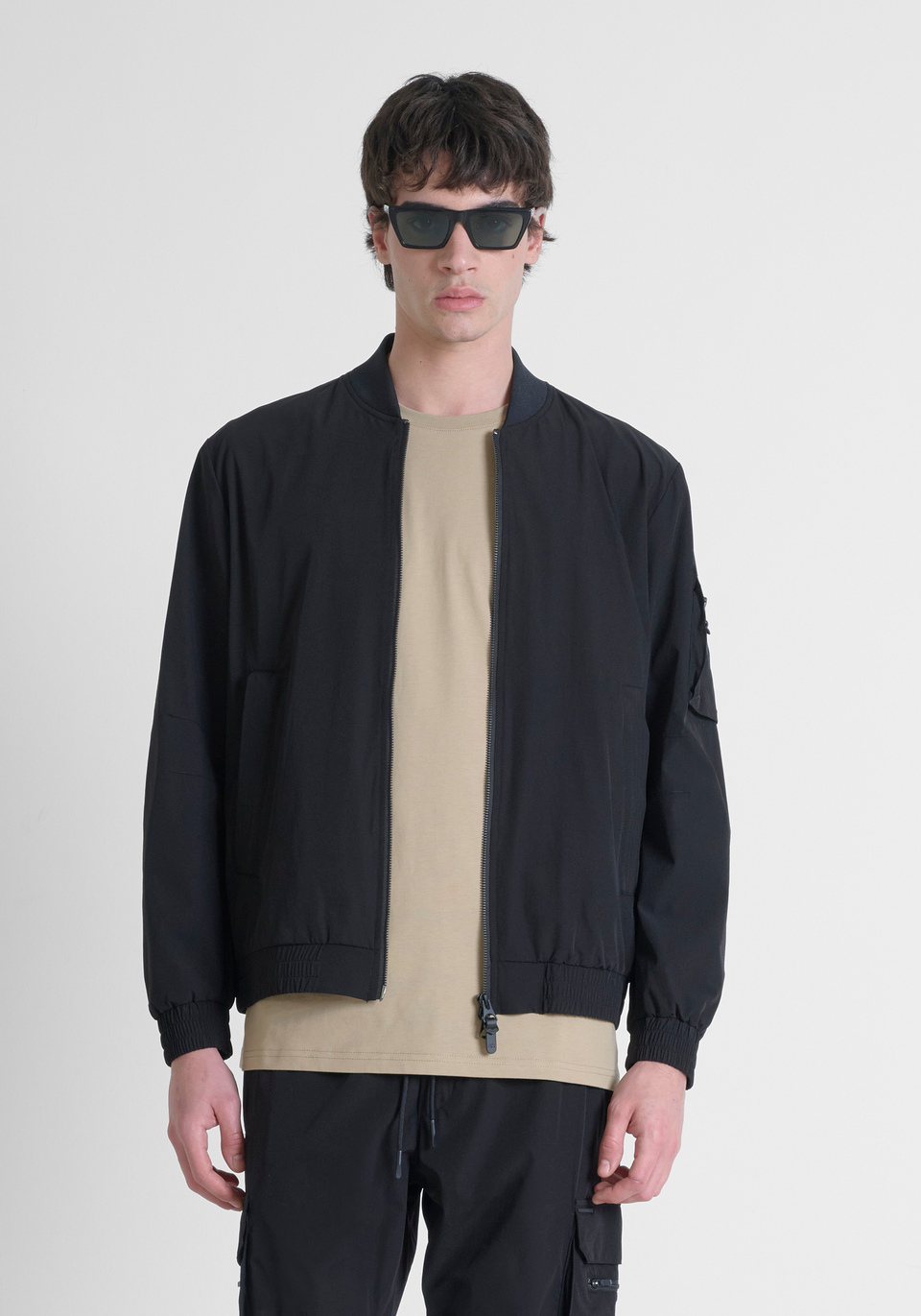 COAT REGULAR FIT IN NYLON, Stilium