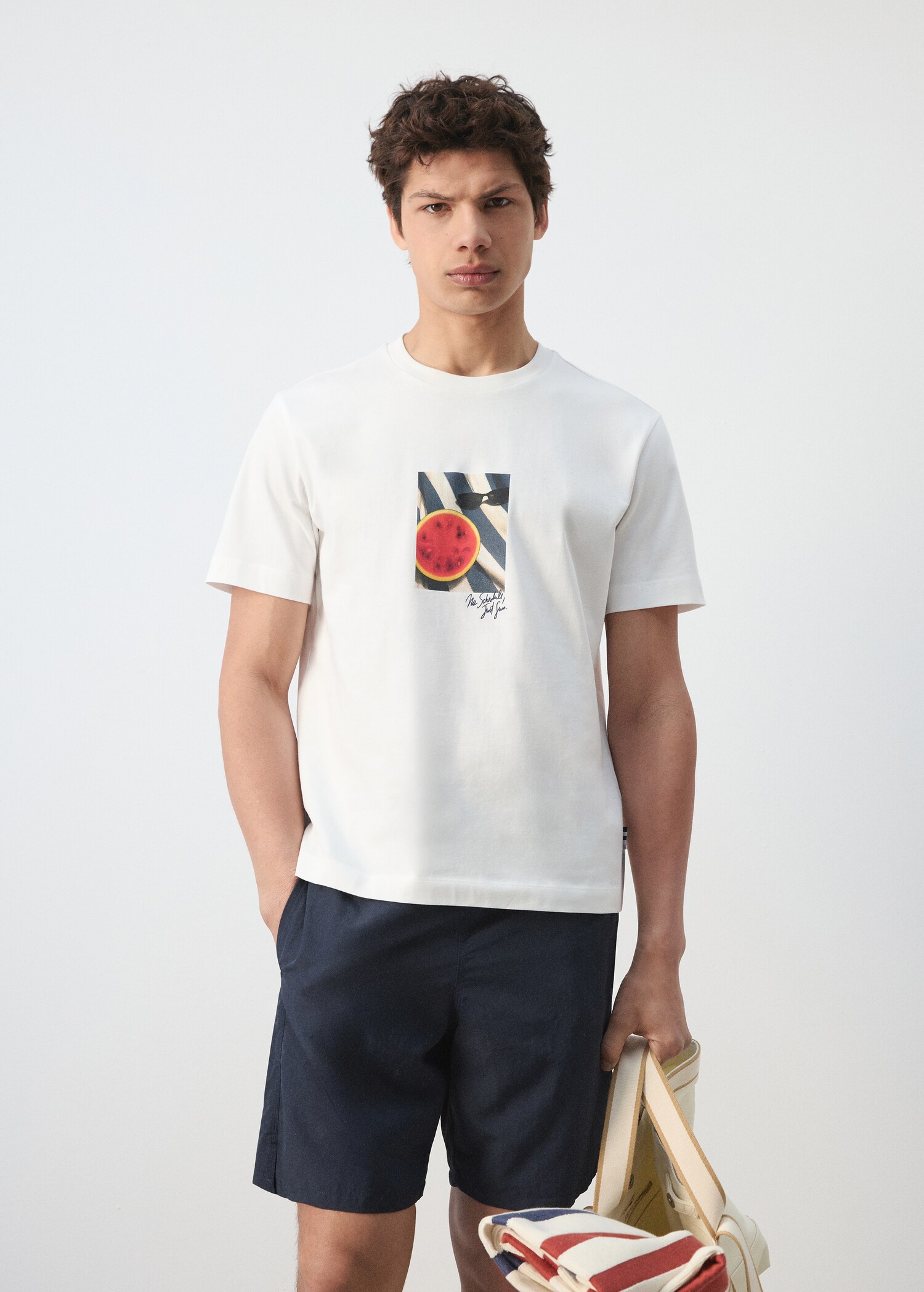 T-SHIRT SANDIA, MANGO MAN