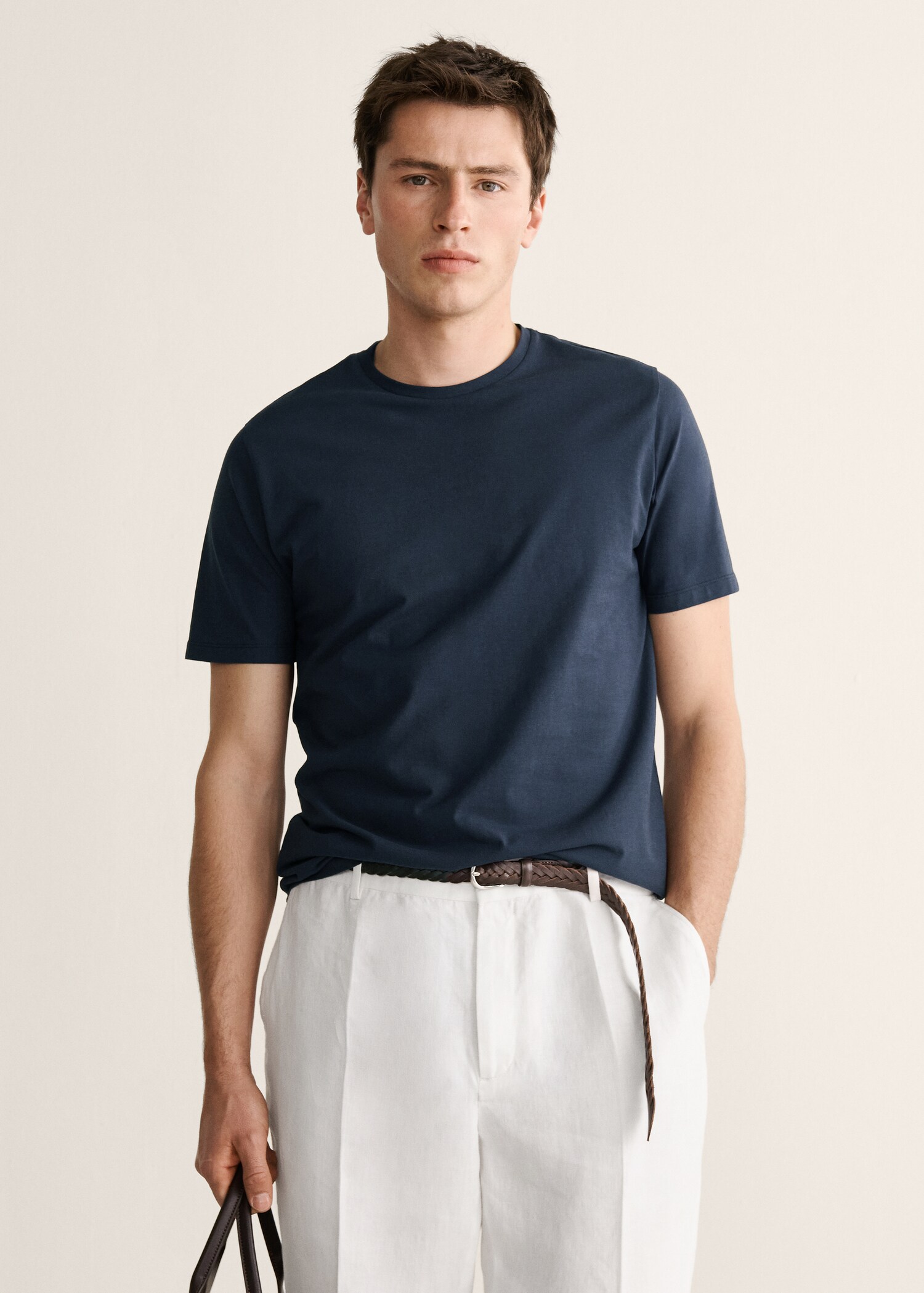 T-SHIRT PERA, MANGO MAN