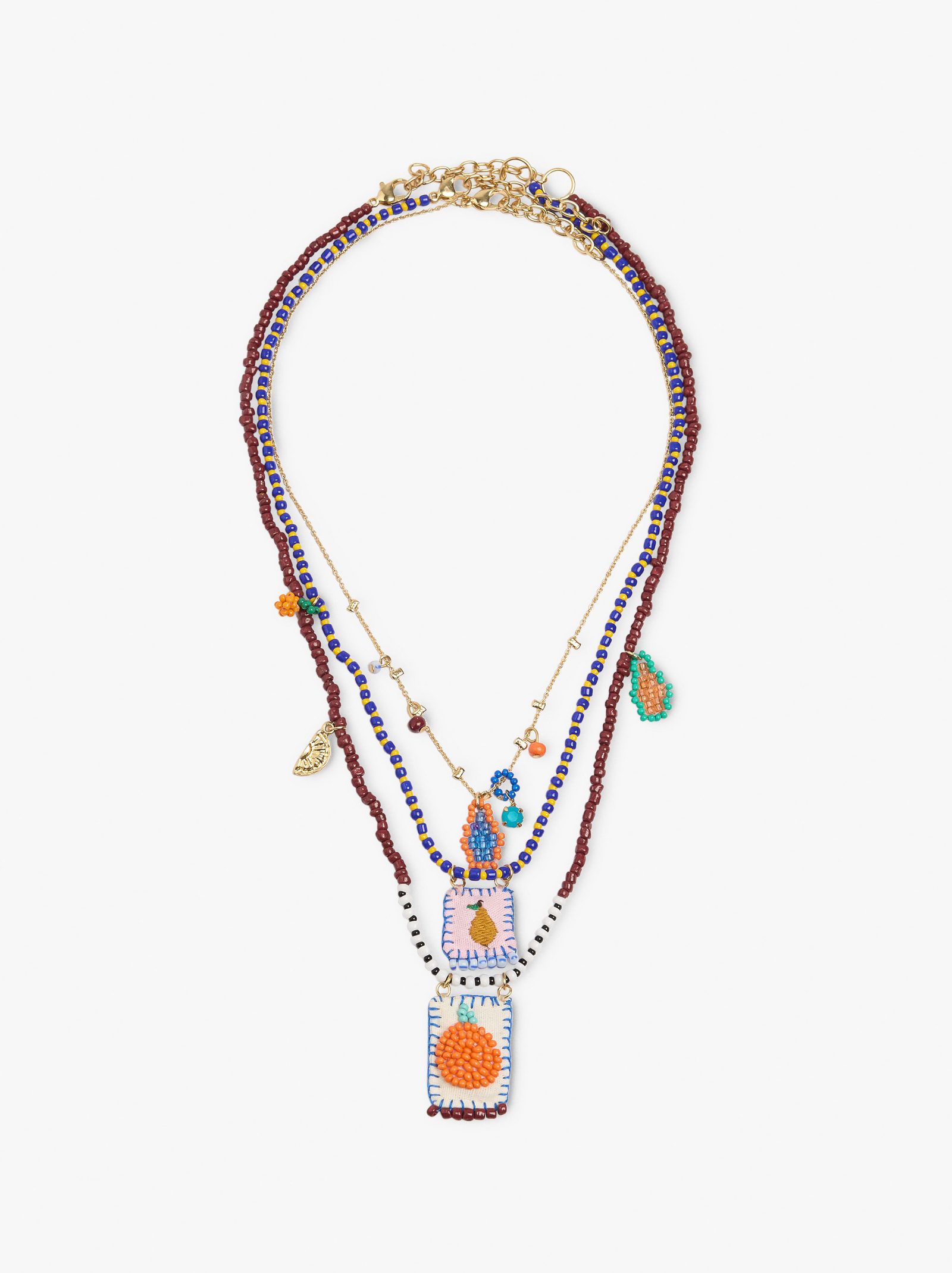 SET OF NECKLACES TUTTI BRIGHT MULTICOLOR, PARFOIS