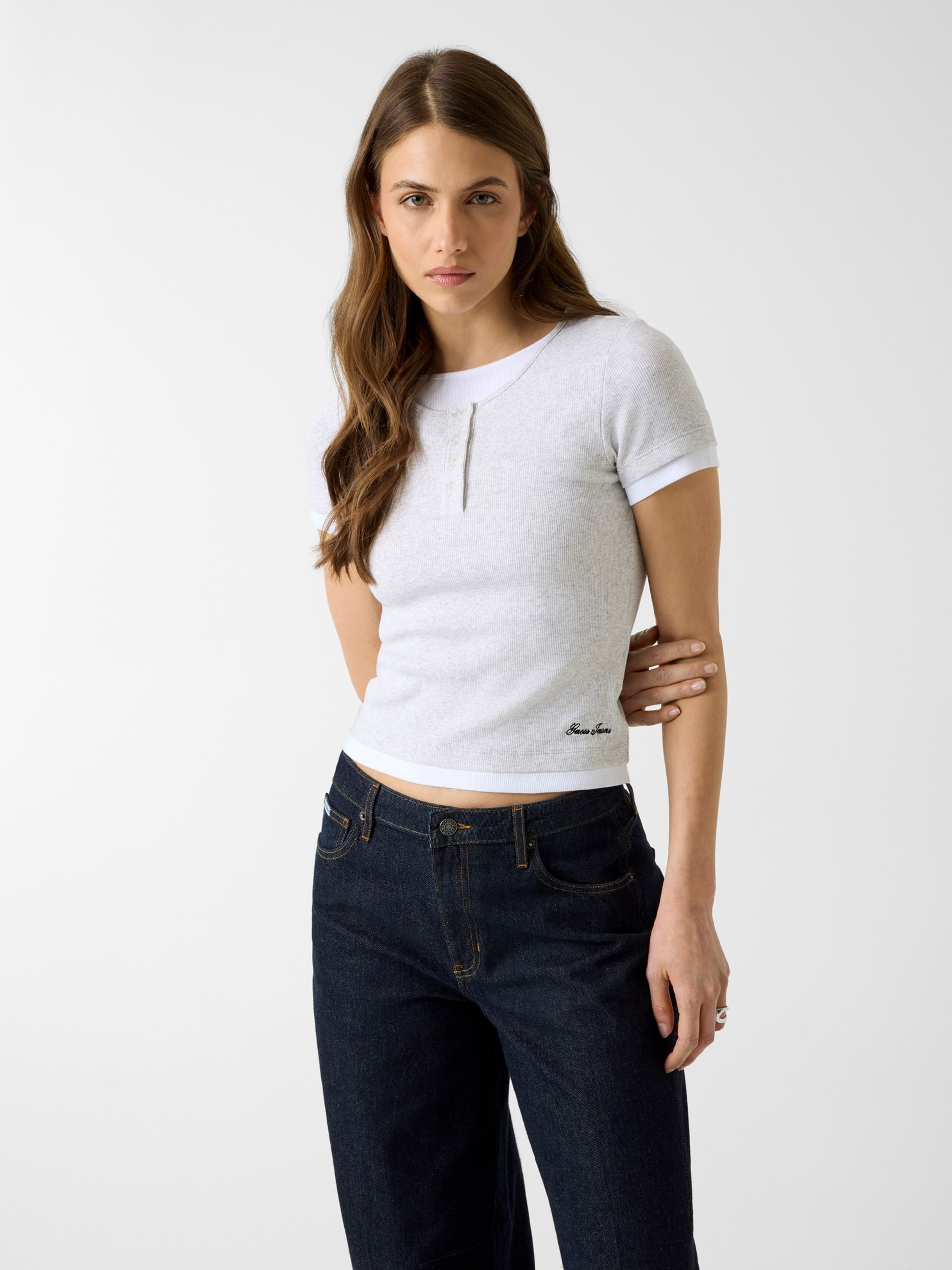 KNIT TOPS, GUESS JEANS