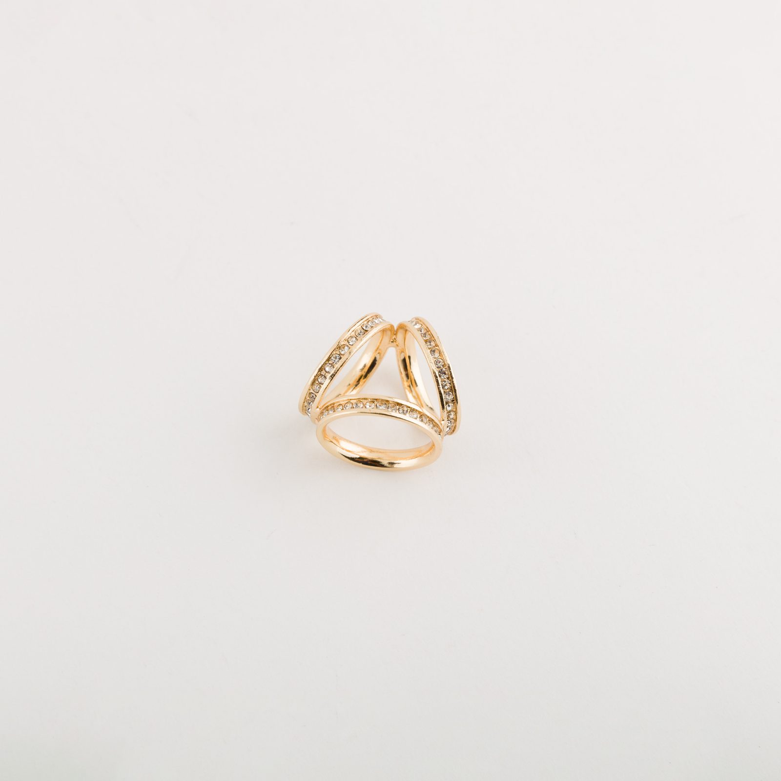 FOULARD RING, LIGHT GOLD, SINGLE SIZE, Carpisa