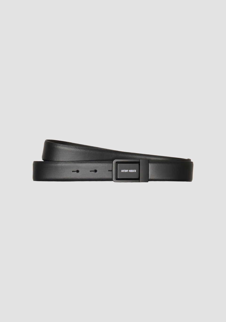 BUCKLE BELT H.35MM IN CALF, Antony Morato