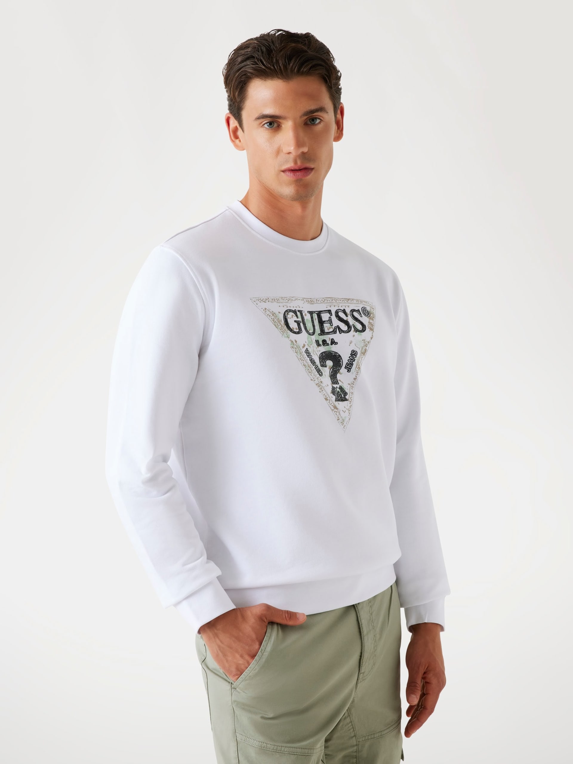 SWEATSHIRTS, GUESS