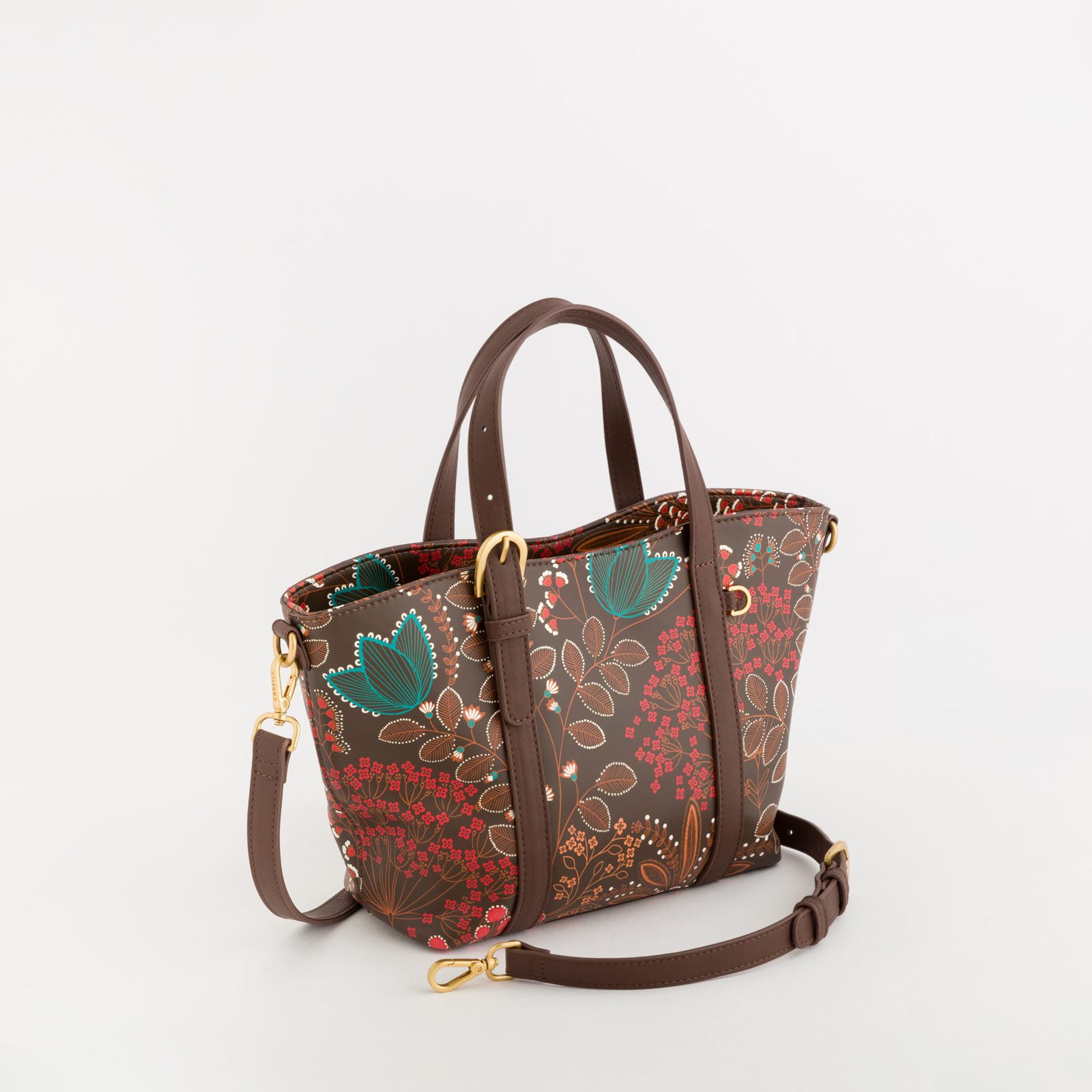 HANDB, CHOCOLATE/MULTICOLOR, SINGLE SIZE, Carpisa
